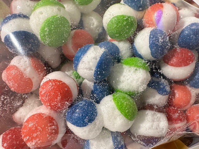 Freeze Dried Super Sour Berry Puffs (Skittles)