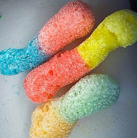 Freeze Dried Gummy Worms
