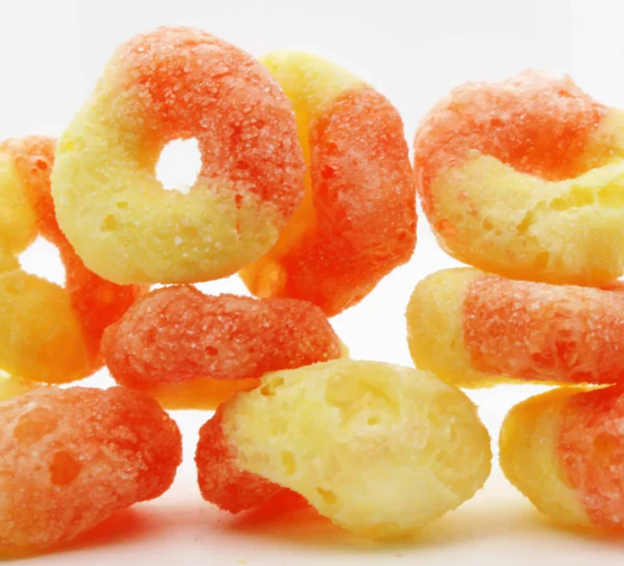 Freeze Dried Peach Rings