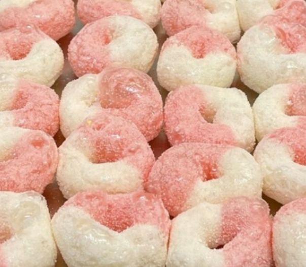 Freeze Dried Watermelon Gummy Rings