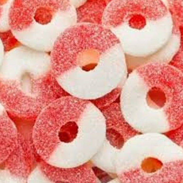 Freeze Dried Watermelon Gummy Rings