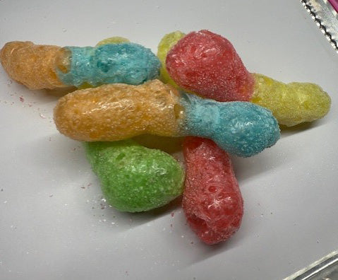 Freeze Dried Gummy Worms