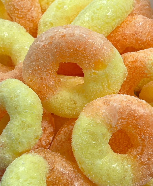 Freeze Dried Peach Rings